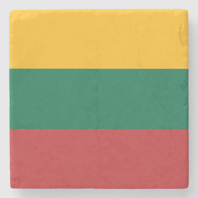 Litauens flagga stenunderlägg (Framsidan)