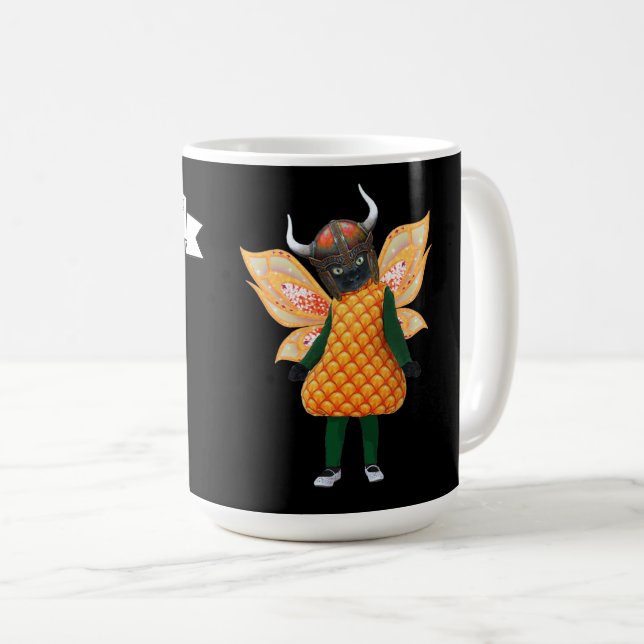 Litauisk boskap (Fairy Cat Mugg) Kaffemugg (Framsida höger)