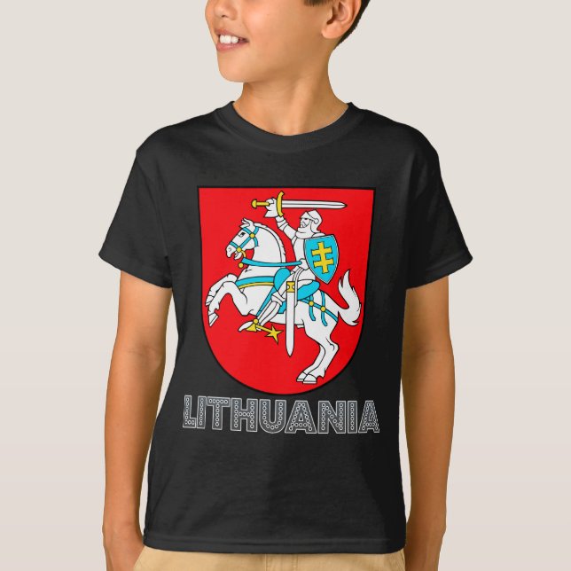 Litauisk Emblem Tee (Framsida)