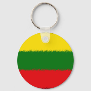 Litauisk flagga nyckelring