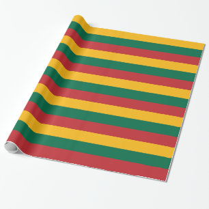Litauisk flagga presentpapper