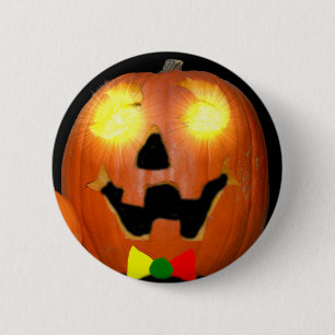 Litauisk Halloween pumpa knäppas Knapp