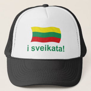 Litauisk I-sveikata! (Jubel!) Truckerkeps