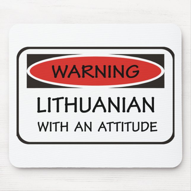 Litauisk inställning musmatta (Framsidan)