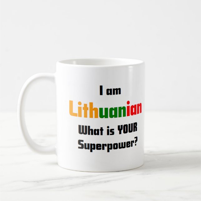 litauisk kaffemugg (Vänster)