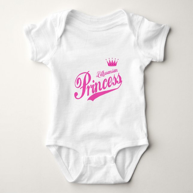 Litauisk prinsessa tee shirt (Framsida)