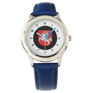 Litauisk vapensköld armbandsur