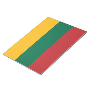 Litauiska Flagga Anteckningsblock