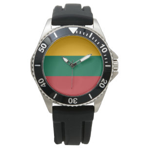 Litauiska Flagga Armbandsur