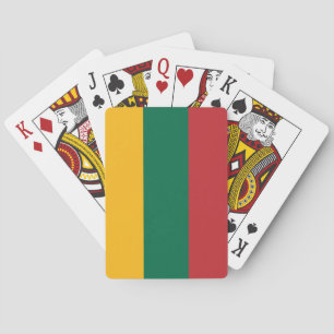 Litauiska Flagga Casinokort