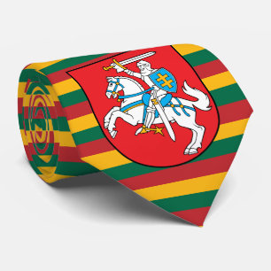 Litauiska Flagga & Jacka av Arm, Litauens Flagga Slips