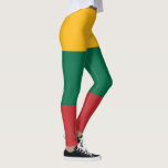 Litauiska Flagga Leggings<br><div class="desc">Utformningen visar Litauens flagga, som är ett land i Europas baltiska region. Land ligger längs Östersjöns sydöstra strand, sydöstra Sverige och Danmark. Litauen gränsar av Lettland till norr, Vitryssland till öster och söder, Polen till söder och Kaliningrad Oblast, som är en rysk exklav, till sydväst. Litauens huvudstad och största stad...</div>