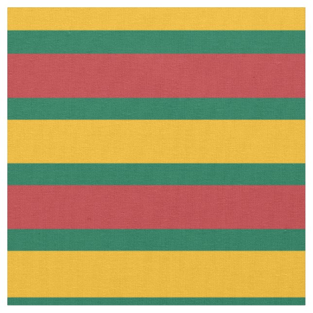 Litauiska Flagga & litauiska Trendiget Fabric/mode Tyg (Närbild)