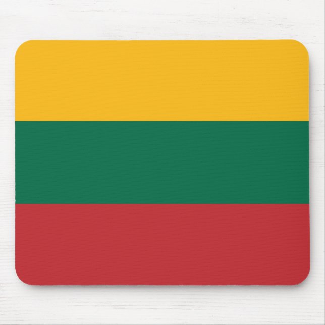 Litauiska Flagga Musmatta (Framsidan)
