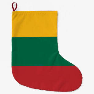 Litauiska Flagga Stor Julstrumpa