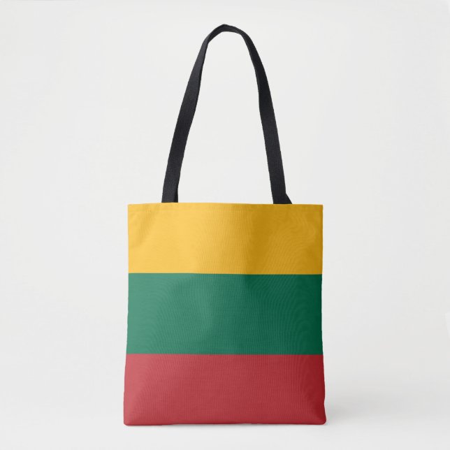 Litauiska flaggan tygkasse (Framsida)