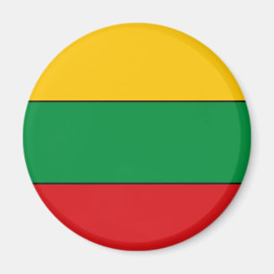 Litauiska flaggaT-tröja och gåvor Magnet