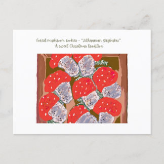 Litauiska jultraditioner helg vykort