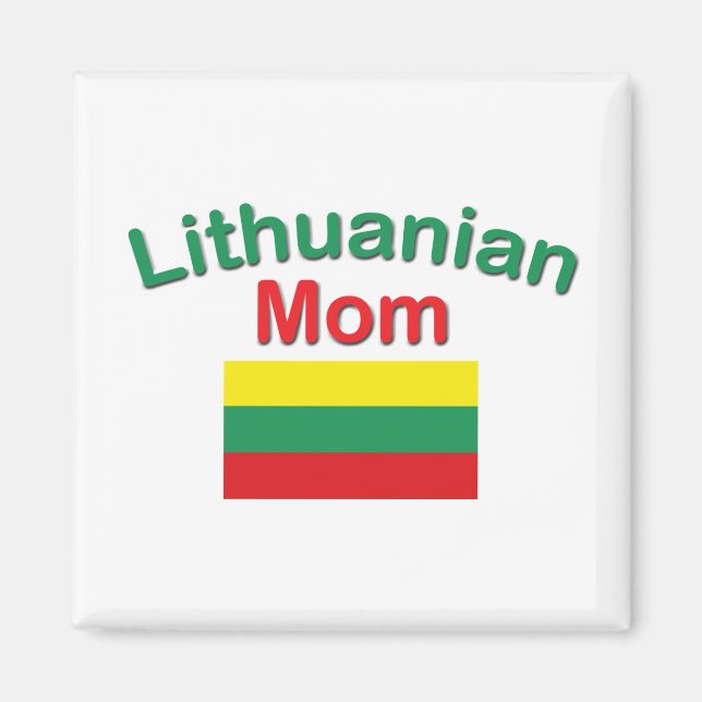 Litauiska Mamma Magnet (Framsidan)