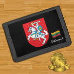 Litauiska plånböcker, emblem, Litauens mode<br><div class="desc">Vallonier: Litauen Jackar om Arm & patriotiska litauiska Flagga - kärlek mitt land,  resor,  helgdag,  landpatrioter/sportfantaster</div>
