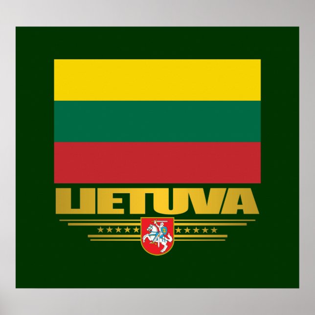 Litauiska Pridet Poster (Framsidan)