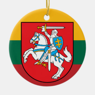 Litauiska Vytis Julgran ornament