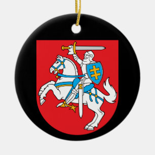 Litauiska Vytis Julgran ornament