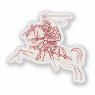 Litauiska Vytis Klistermärken