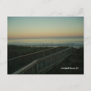Litchfield Beach, South Carolina- Sunset Vykort