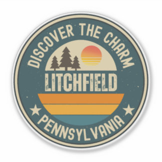 Litchfield, Pennsylvania Klistermärken