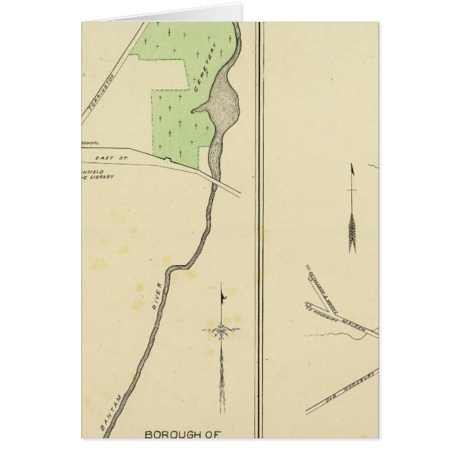 Litchfield, Watertown Hälsningskort (Framsidan)