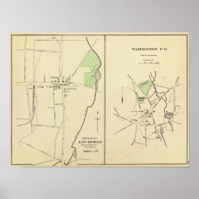 Litchfield, Watertown Poster (Framsidan)