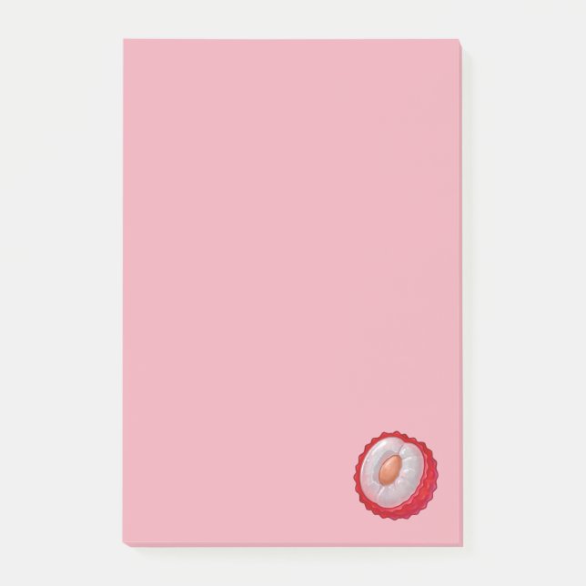 Litchi - Fruktsamling - Post-it Block (Framsida)