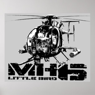Lite affisch för fågel MH-6
