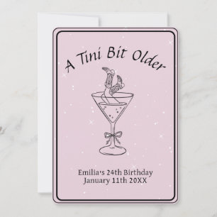 Lite äldre - Stövlar & Drink-tema Inbjudningar