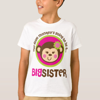 Lite apa som går att vara en storasyster tee shirt