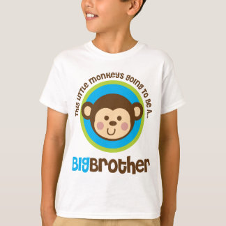 Lite apa som går att vara en storebror tee shirt