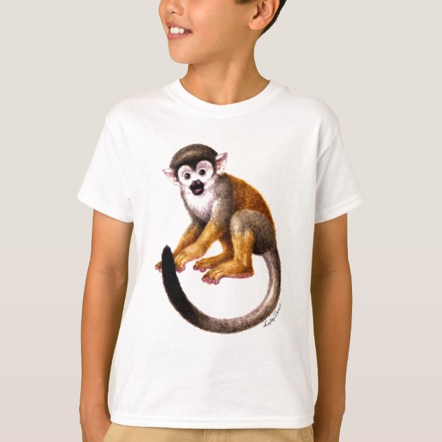 Lite apa t-shirt (Framsida)