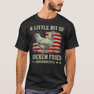 Lite av Chicken Fried Southern Stil USA F T Shirt