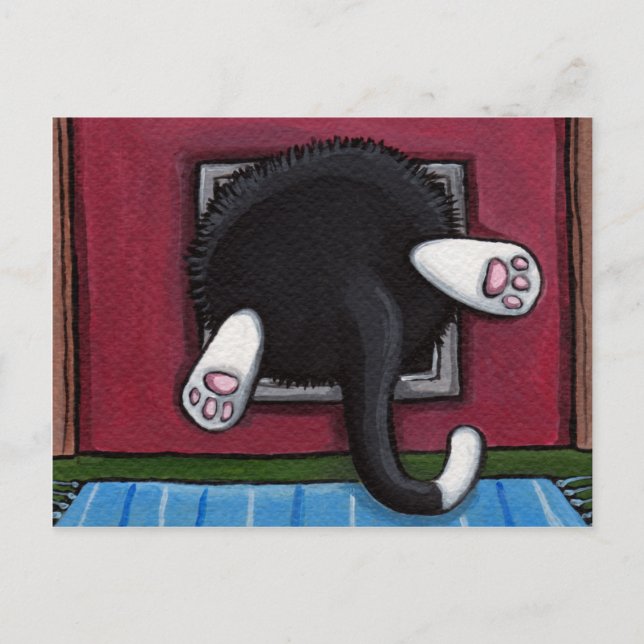 Lite av ett köldkort vykort (Framsida)