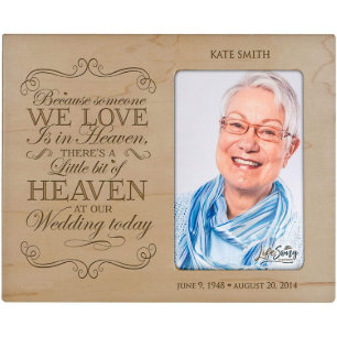 Lite av Heaven Memorial Maple Bild Ram