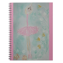 Lite ballerina anteckningsbok