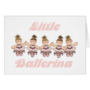 Lite Ballerina Hälsningskort