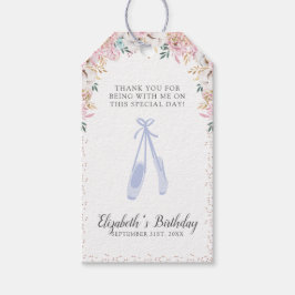 Lite Ballerina Tack Presentetikett