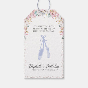 Lite Ballerina Tack Presentetikett