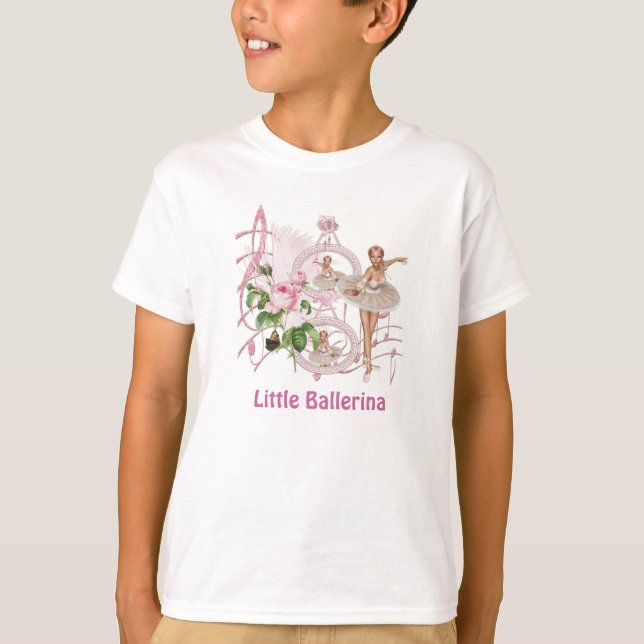 lite ballerinat-skjorta tee (Framsida)