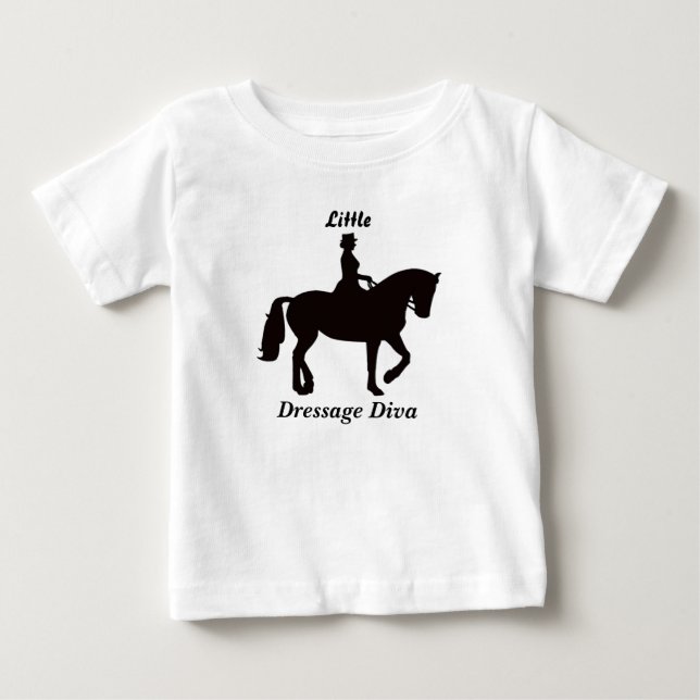 Lite bästa DressageDiva Tee Shirt (Framsida)