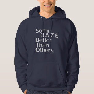 Lite bättre än andra Gfx 03 White Hoodie