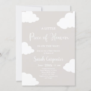 Lite Biet av Heaven Baby Shower-inbjudan Inbjudningar