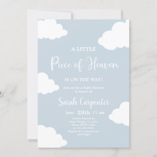 Lite Biet av Heaven Baby Shower-inbjudan Inbjudningar